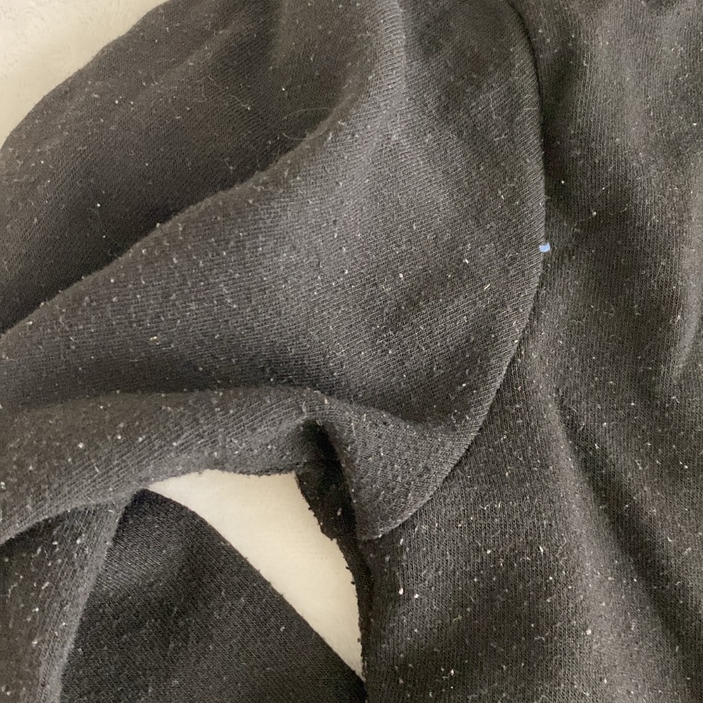 Black “Weekend Lover” full body zipper fleece hoodie - Picture 6 of 17